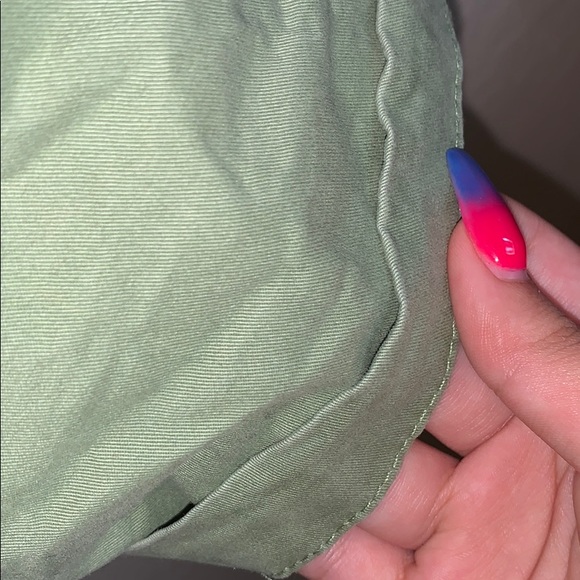Army Green Shorts - Picture 4 of 5